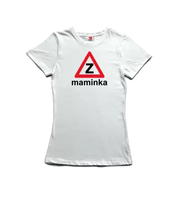 Začátečník maminka - dámské tričko s potiskem