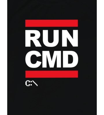 RUN CMD C:\ - pánské tričko