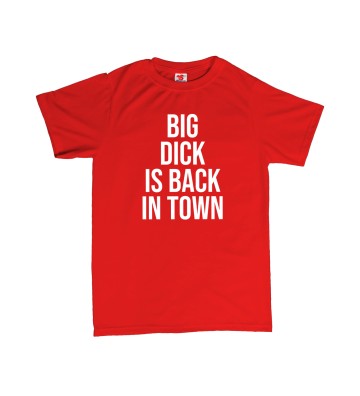 Big Dick is back in town - pánské tričko