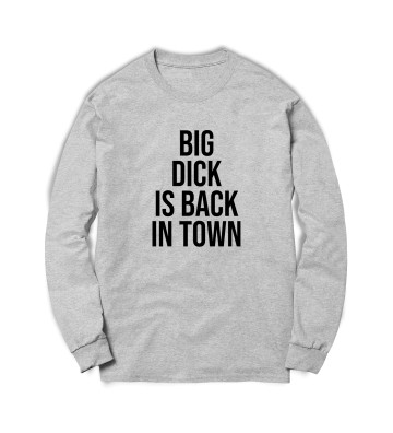 Big Dick is back in town - mikina