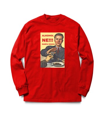 Alkohol NE! Raději knihu - mikina