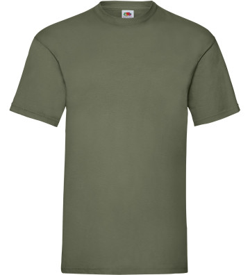 Pánské tričko bez potisku - Fruit of the Loom - Valueweight 165g/m2