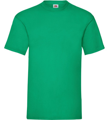 Pánské tričko bez potisku - Fruit of the Loom - Valueweight 165g/m2