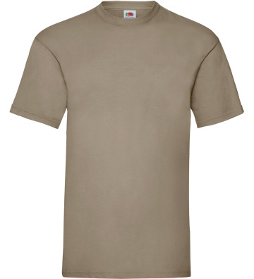 Pánské tričko bez potisku - Fruit of the Loom - Valueweight 165g/m2