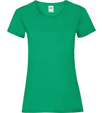 Dámské tričko bez potisku - Fruit of the Loom - Valueweight 165g/m2
