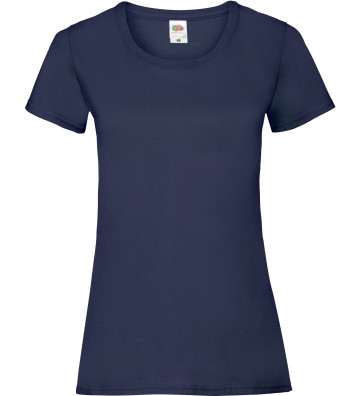 Dámské tričko bez potisku - Fruit of the Loom - Valueweight 165g/m2