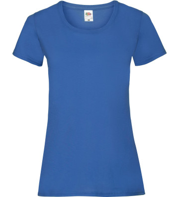 Dámské tričko bez potisku - Fruit of the Loom - Valueweight 165g/m2