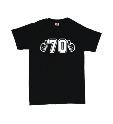 Narozeninové tričko - 70 let