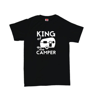 King of the camper - karavan - pánské tričko s potiskem