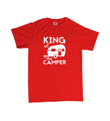 King of the camper - karavan - pánské tričko s potiskem