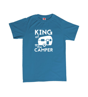 King of the camper - karavan - pánské tričko s potiskem