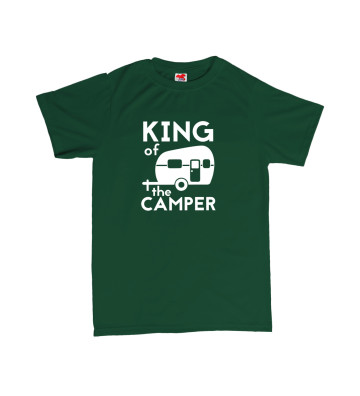 King of the camper - karavan - pánské tričko s potiskem