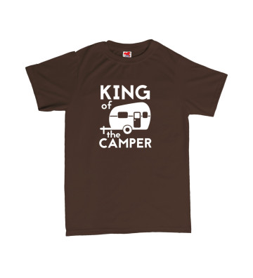 King of the camper - karavan - pánské tričko s potiskem