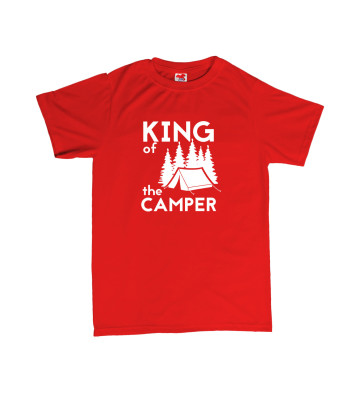 King of the camper - stan - pánské tričko s potiskem