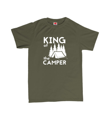 King of the camper - stan - pánské tričko s potiskem