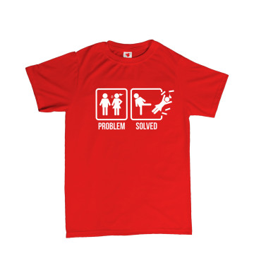 PROBLEM SOLVED - rozchod - pánské tričko s potiskem