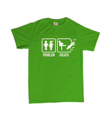 PROBLEM SOLVED - rozchod - pánské tričko s potiskem