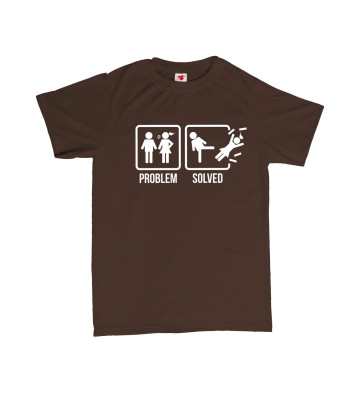 PROBLEM SOLVED - rozchod - pánské tričko s potiskem
