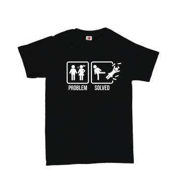 PROBLEM SOLVED - rozchod - pánské tričko s potiskem