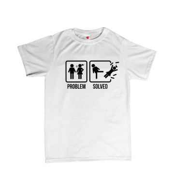 PROBLEM SOLVED - rozchod - pánské tričko s potiskem