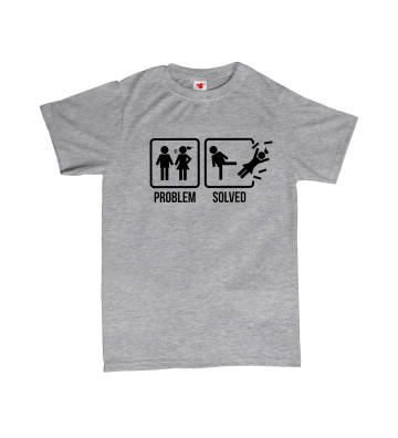 PROBLEM SOLVED - rozchod - pánské tričko s potiskem