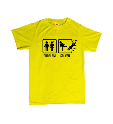 PROBLEM SOLVED - rozchod - pánské tričko s potiskem