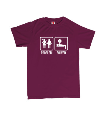 PROBLEM SOLVED - fitness - pánské tričko s potiskem