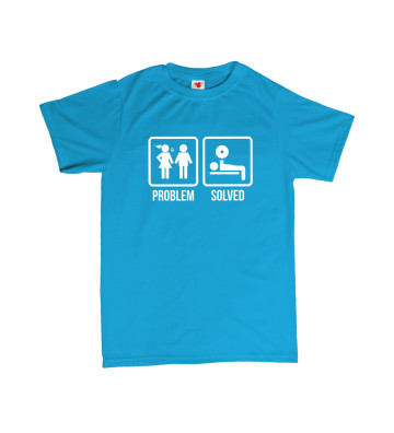 PROBLEM SOLVED - fitness - pánské tričko s potiskem