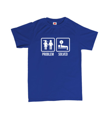 PROBLEM SOLVED - fitness - pánské tričko s potiskem