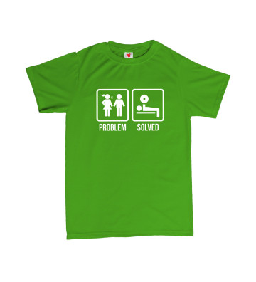 PROBLEM SOLVED - fitness - pánské tričko s potiskem