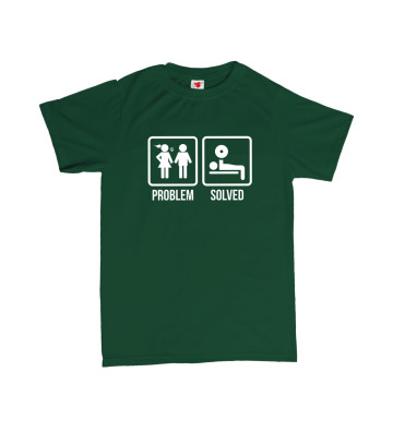 PROBLEM SOLVED - fitness - pánské tričko s potiskem