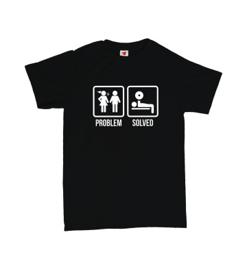 PROBLEM SOLVED - fitness - pánské tričko s potiskem