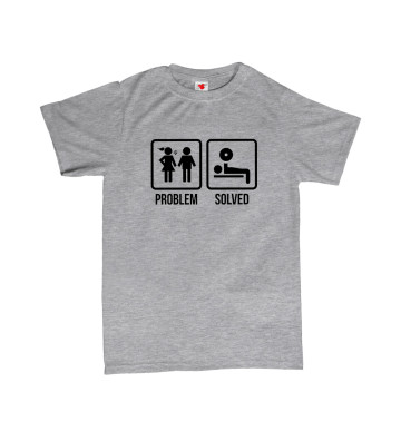 PROBLEM SOLVED - fitness - pánské tričko s potiskem