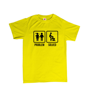 PROBLEM SOLVED - sex - pánské tričko s potiskem