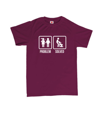 PROBLEM SOLVED - sex - pánské tričko s potiskem
