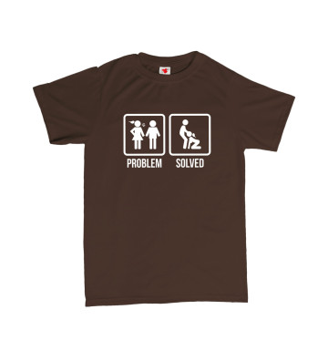 PROBLEM SOLVED - sex - pánské tričko s potiskem