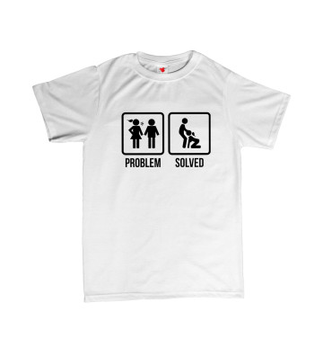 PROBLEM SOLVED - sex - pánské tričko s potiskem