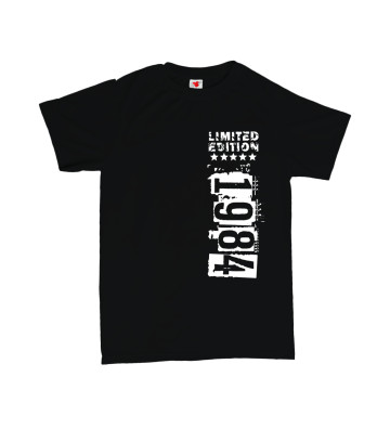 Narozeninové tričko - limited edition - vlastní rok narození