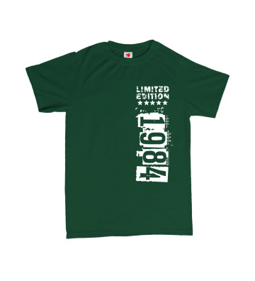 Narozeninové tričko - limited edition - vlastní rok narození