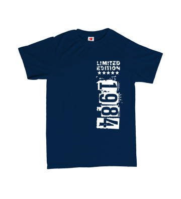 Narozeninové tričko - limited edition - vlastní rok narození