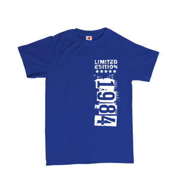 Narozeninové tričko - limited edition - vlastní rok narození