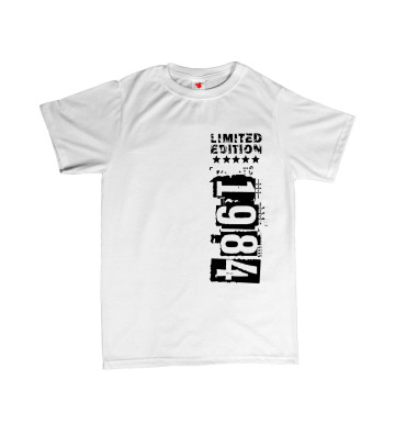 Narozeninové tričko - limited edition - vlastní rok narození