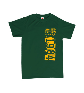 Narozeninové tričko - limited edition - vlastní rok narození