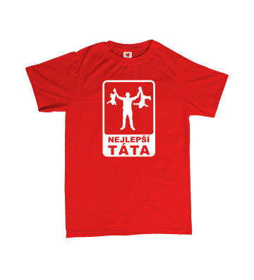 Nejlepší táta - pánské tričko s potiskem