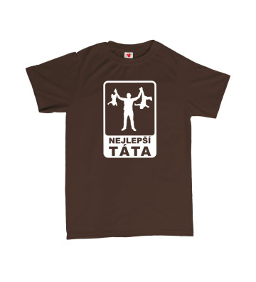 Nejlepší táta - pánské tričko s potiskem