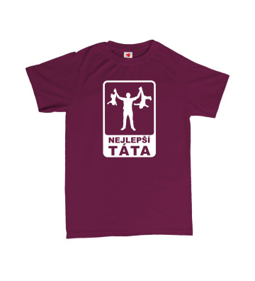 Nejlepší táta - pánské tričko s potiskem