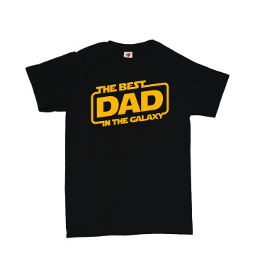 The best DAD in the galaxy - pánské tričko s potiskem