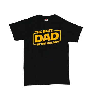 The best DAD in the galaxy - pánské tričko s potiskem