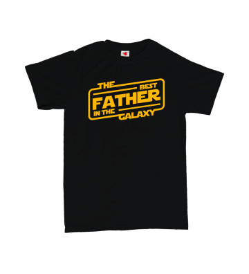 The best FATHER in the galaxy - pánské tričko s potiskem