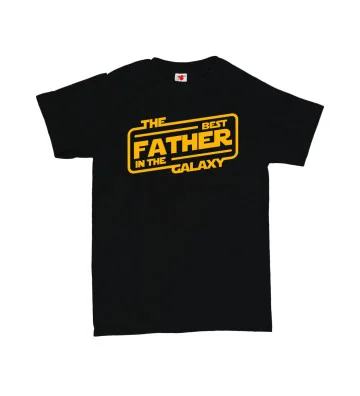 The best FATHER in the galaxy - pánské tričko s potiskem